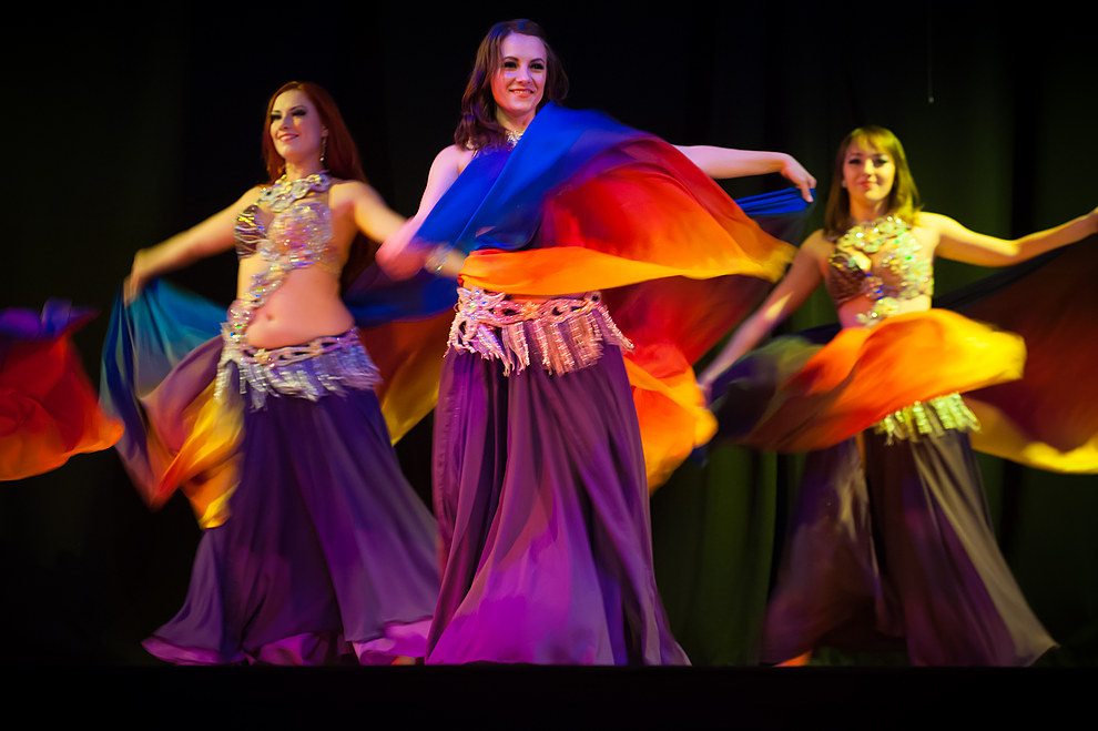 Flames of Belly Dance - taniec brzucha ("Teatr Tańca" Wielkiej Orkiesty Świątecznej Pomocy w ArtBemie)